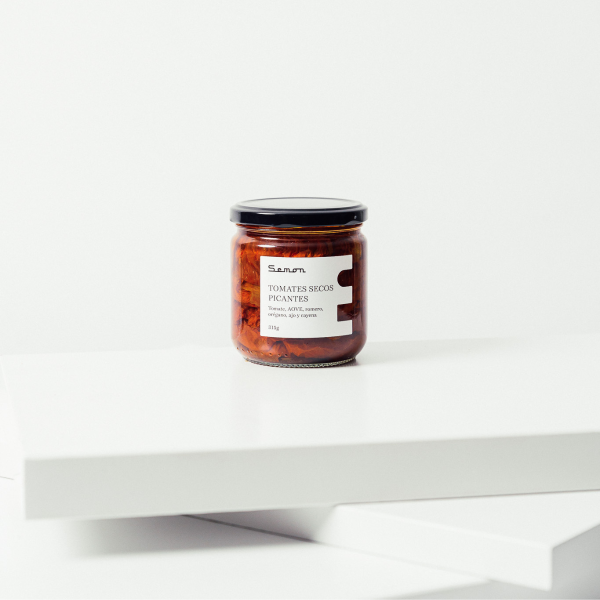 Tomates secos picantes