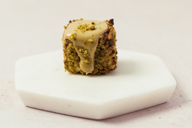 panellets de pistacho